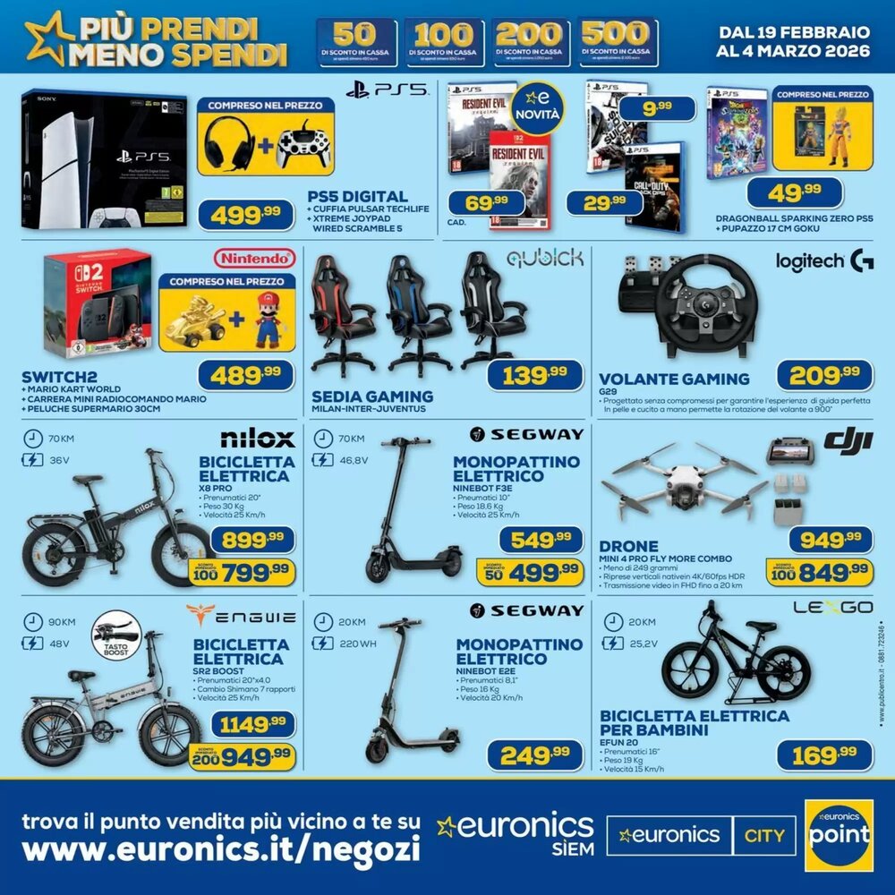 Volantino promozionale Euronics  valide dal 19/02/2026 - Pagina 16.