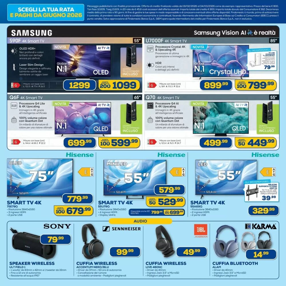 Volantino promozionale Euronics  valide dal 19/02/2026 - Pagina 3.