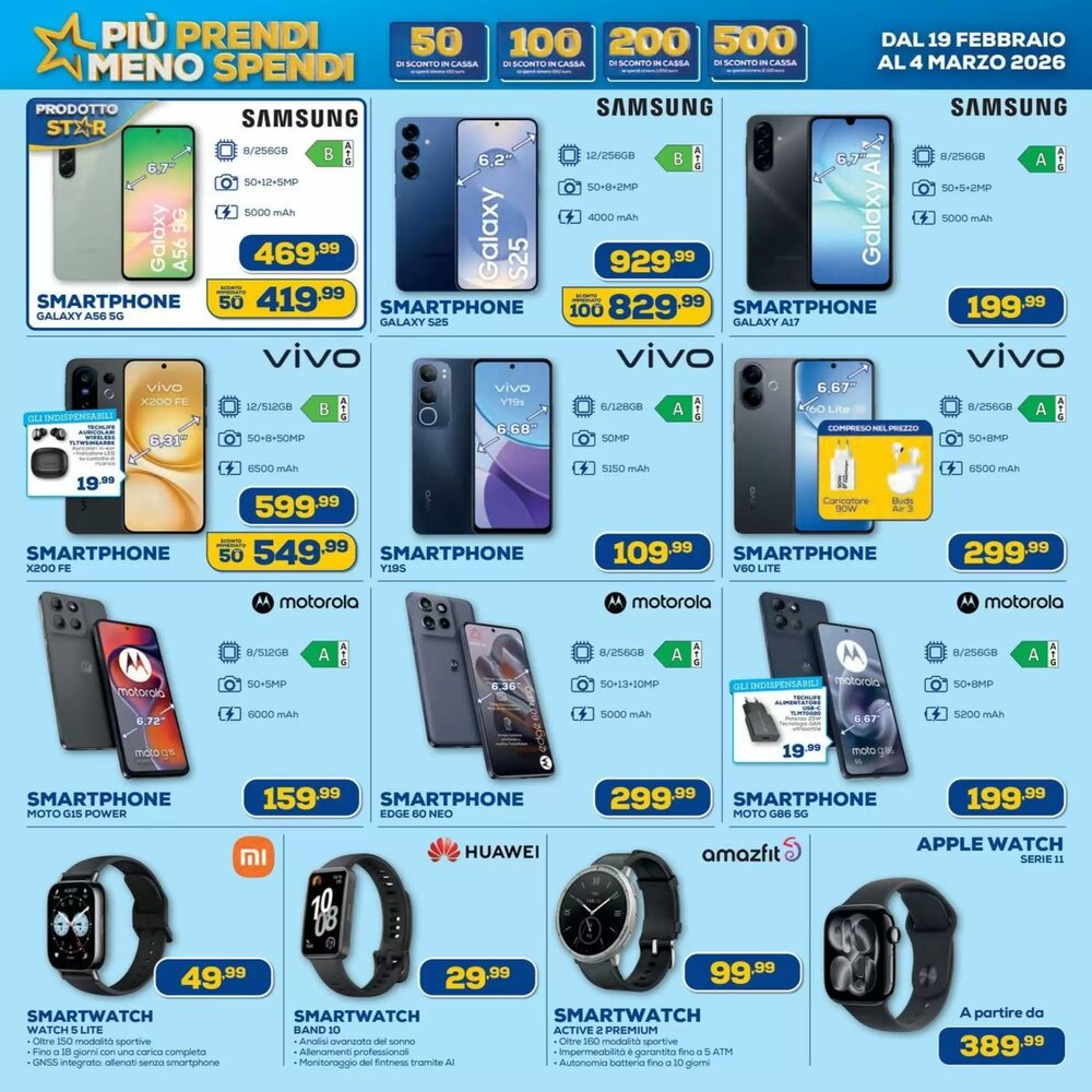 Volantino promozionale Euronics  valide dal 19/02/2026 - Pagina 4.