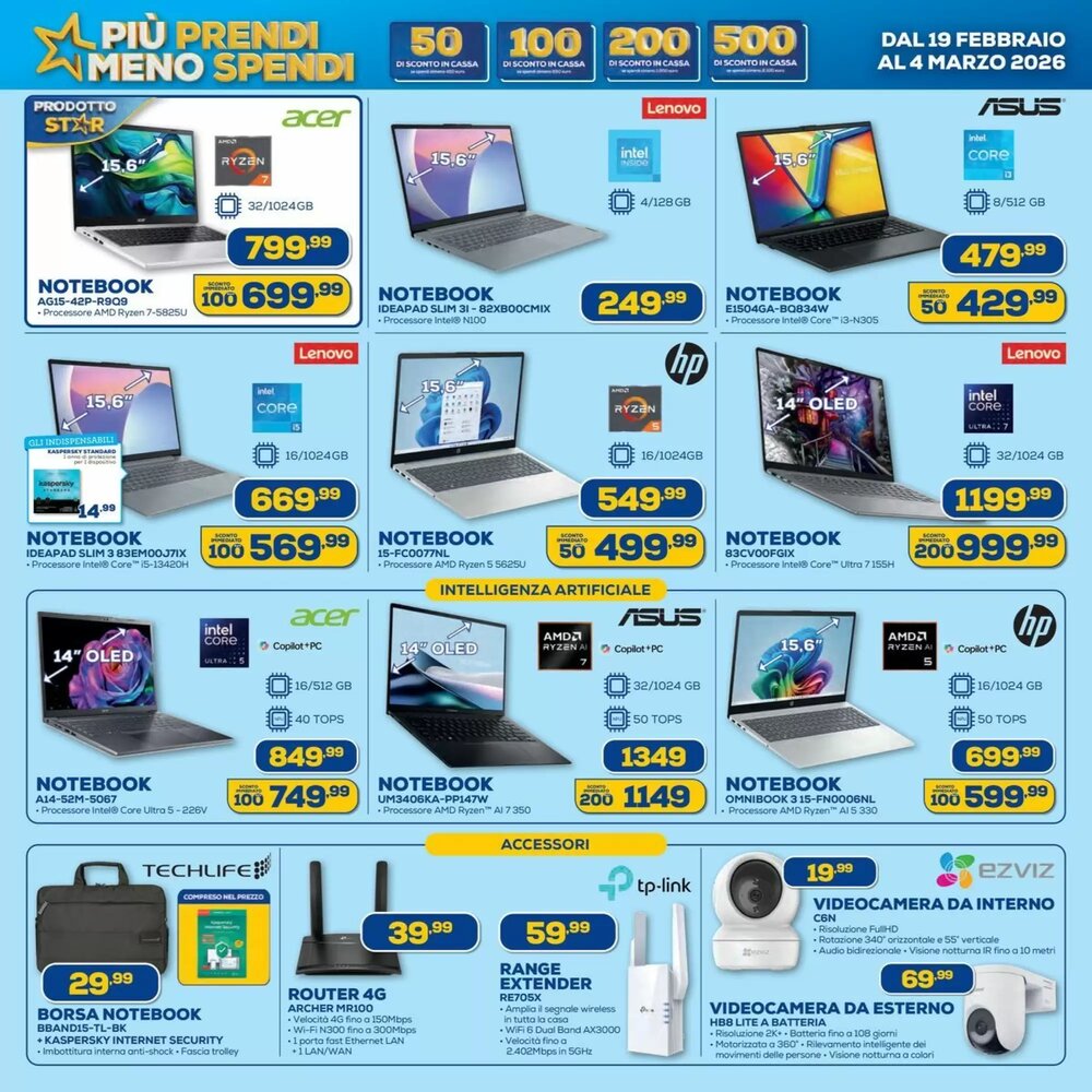 Volantino promozionale Euronics  valide dal 19/02/2026 - Pagina 8.