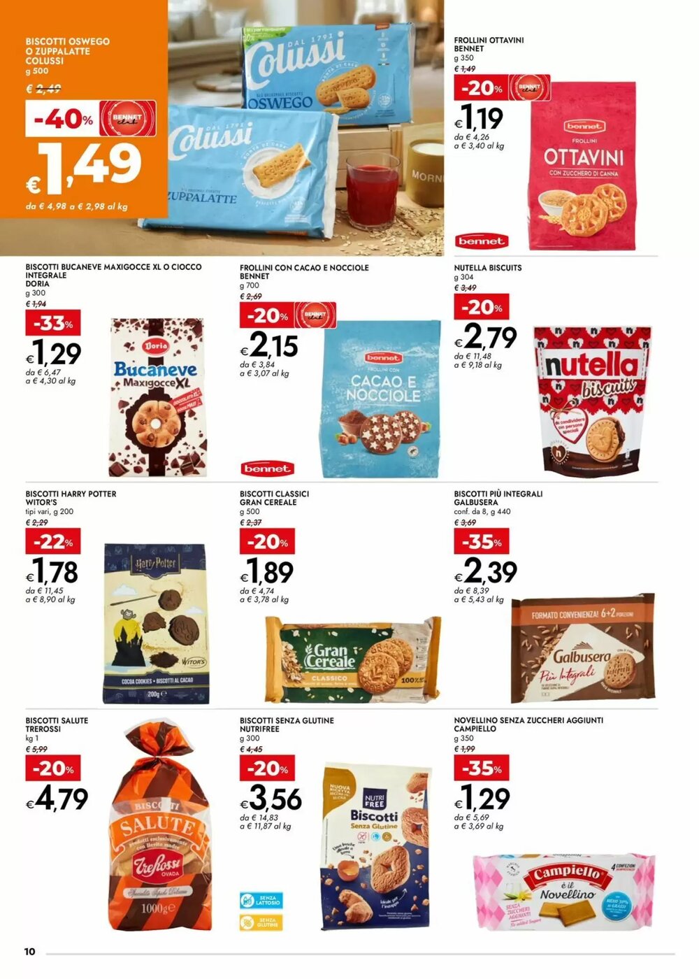 Volantino promozionale Bennet  valide dal 19/02/2026 - Pagina 10.
