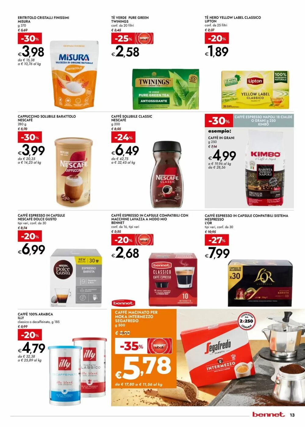 Volantino promozionale Bennet  valide dal 19/02/2026 - Pagina 13.