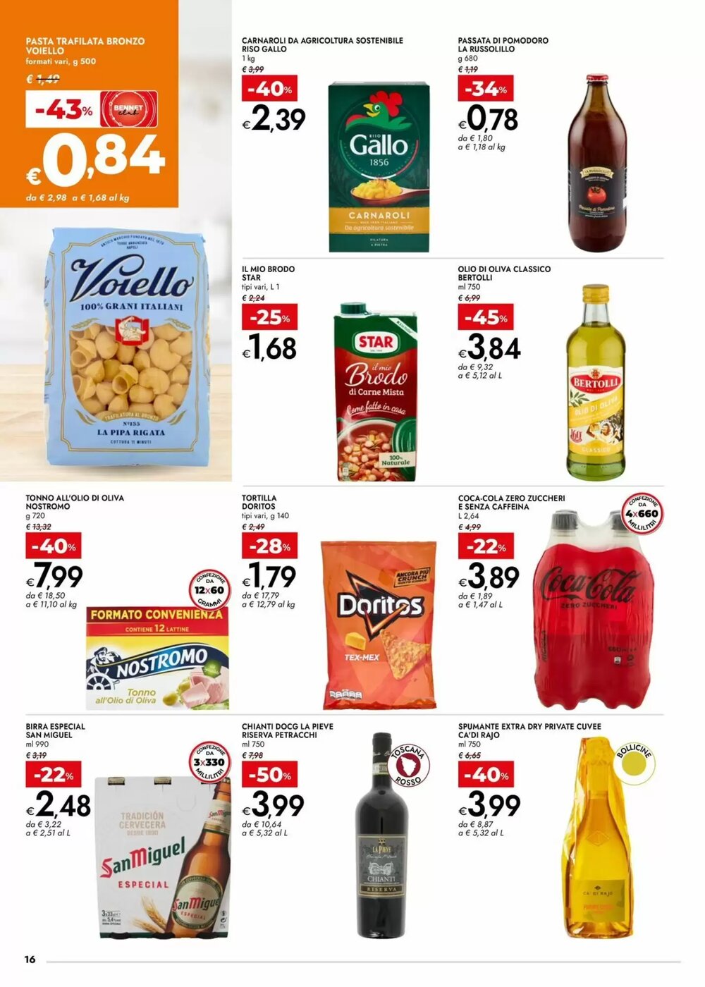 Volantino promozionale Bennet  valide dal 19/02/2026 - Pagina 16.