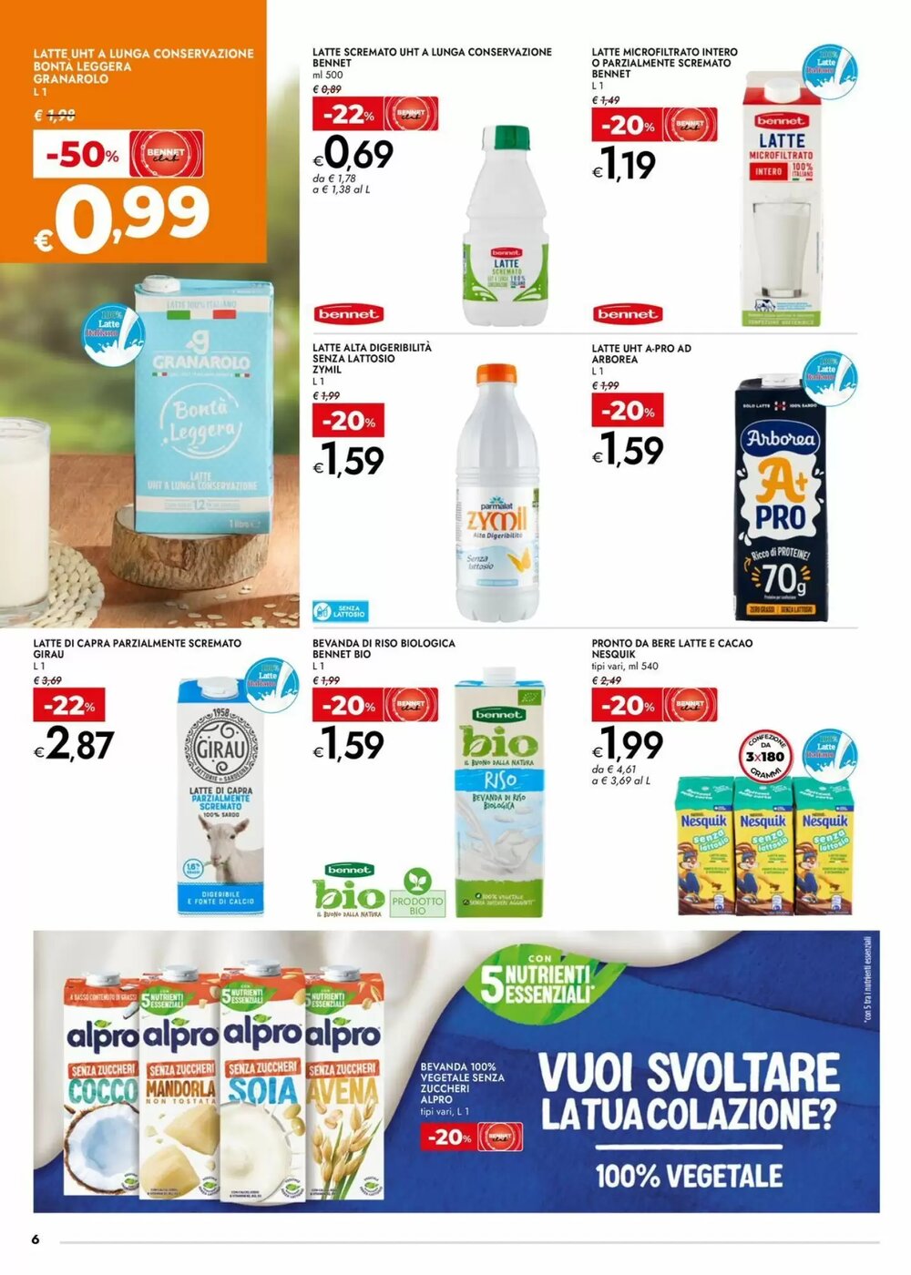 Volantino promozionale Bennet  valide dal 19/02/2026 - Pagina 6.