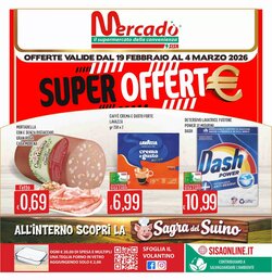 Volantino promozionale Mercadò  valide dal 19/02/2026