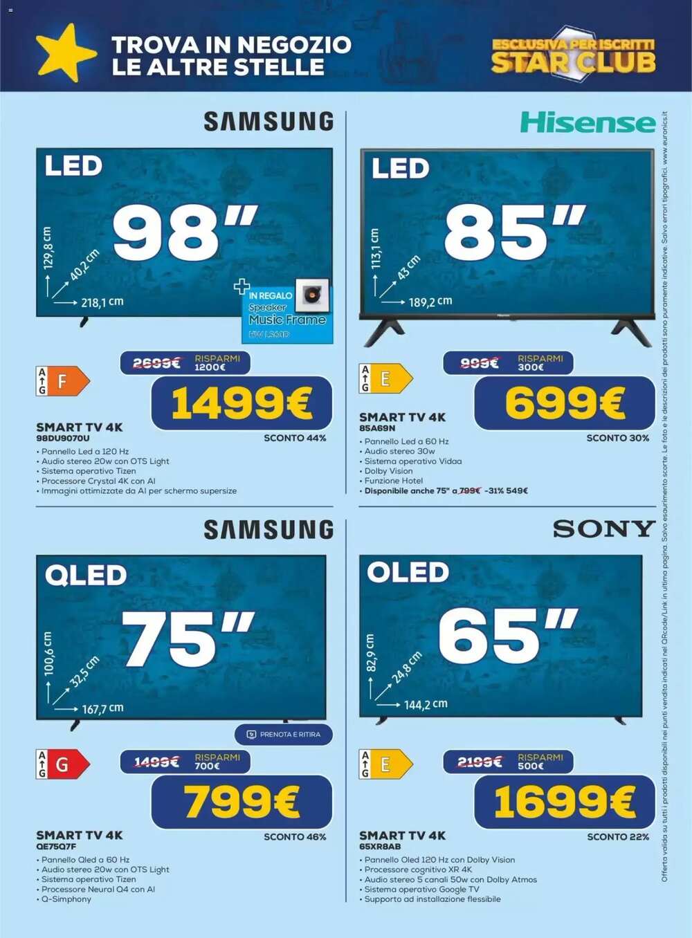 Volantino promozionale Euronics  valide dal 19/02/2026 - Pagina 11.