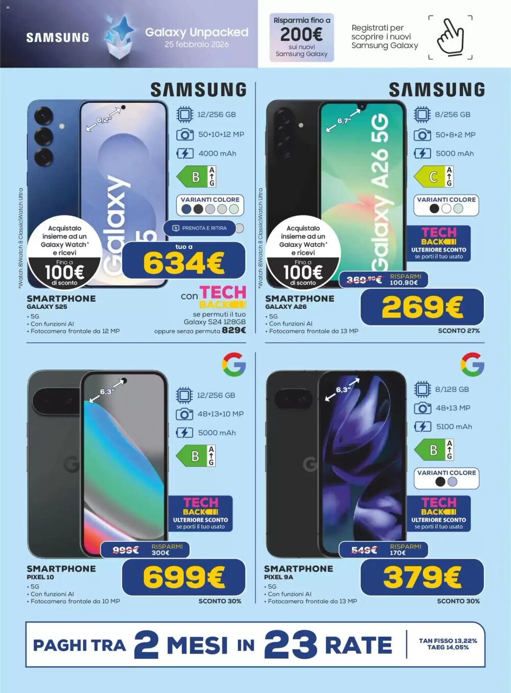 Volantino promozionale Euronics  valide dal 19/02/2026 - Pagina 2.