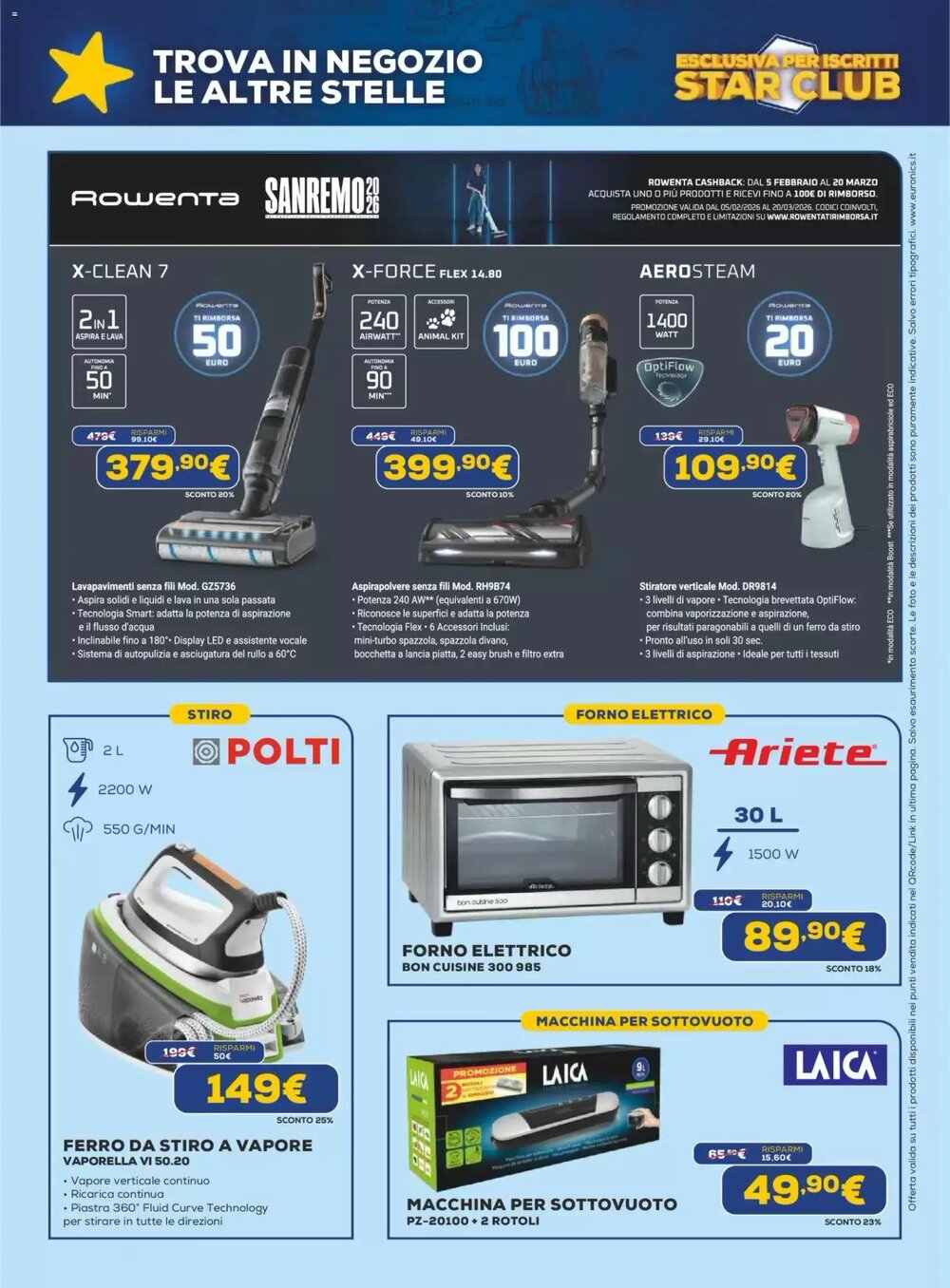 Volantino promozionale Euronics  valide dal 19/02/2026 - Pagina 21.