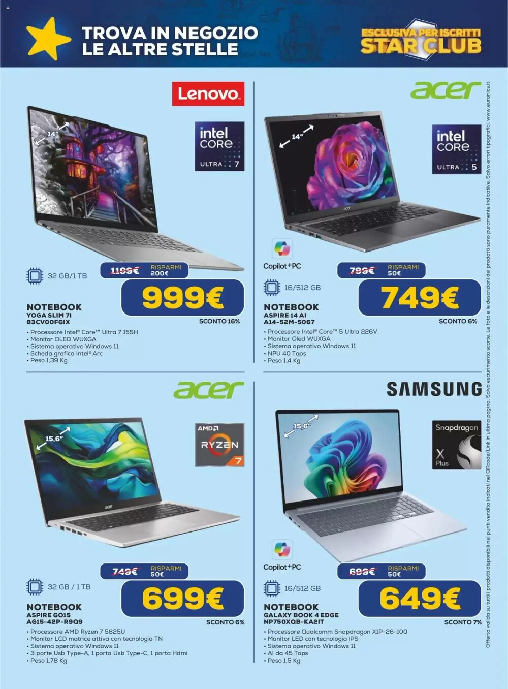 Volantino promozionale Euronics  valide dal 19/02/2026 - Pagina 9.