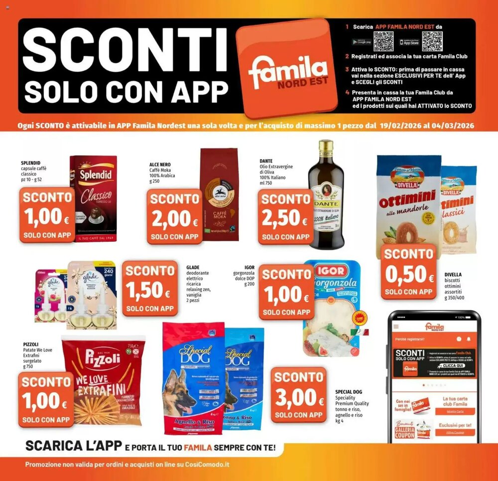 Volantino promozionale Famila  valide dal 19/02/2026 - Pagina 11.