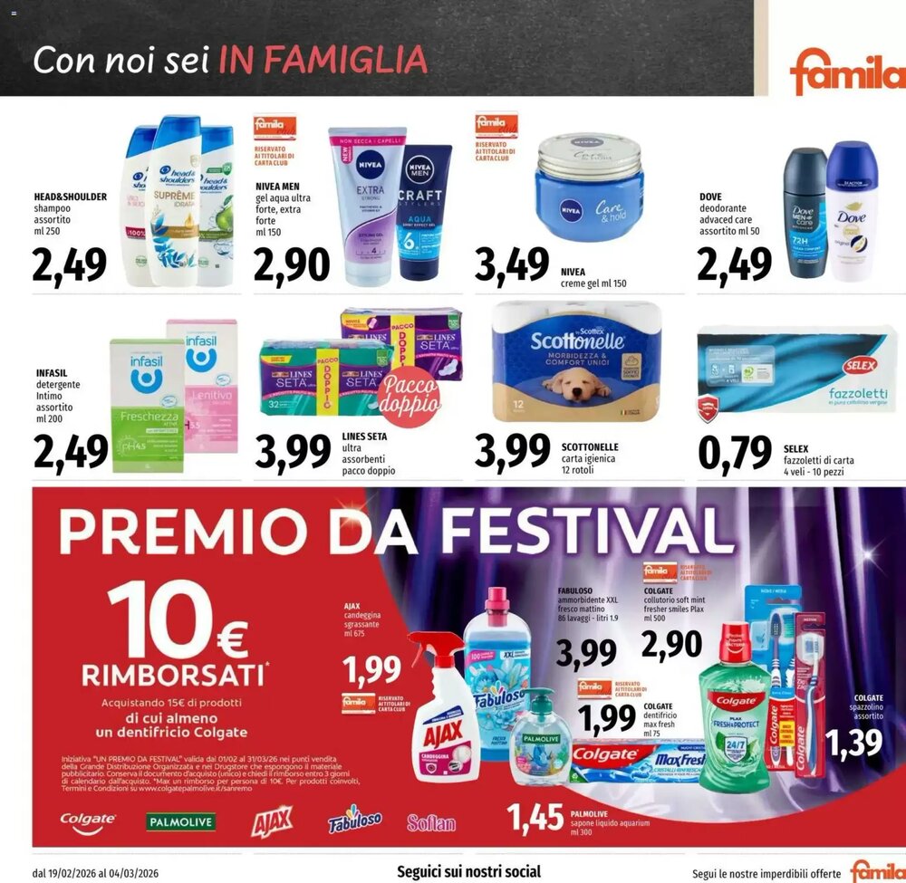 Volantino promozionale Famila  valide dal 19/02/2026 - Pagina 19.