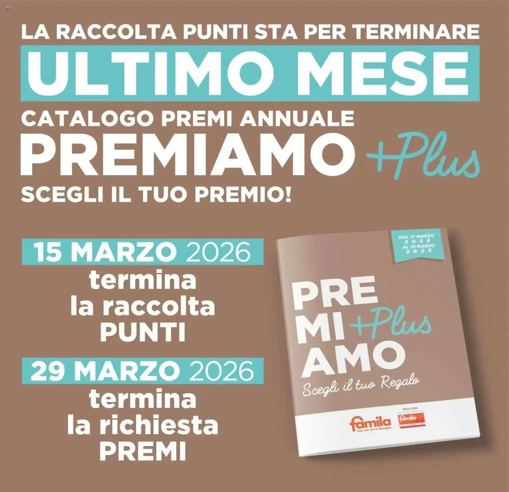 Volantino promozionale Famila  valide dal 19/02/2026 - Pagina 20.