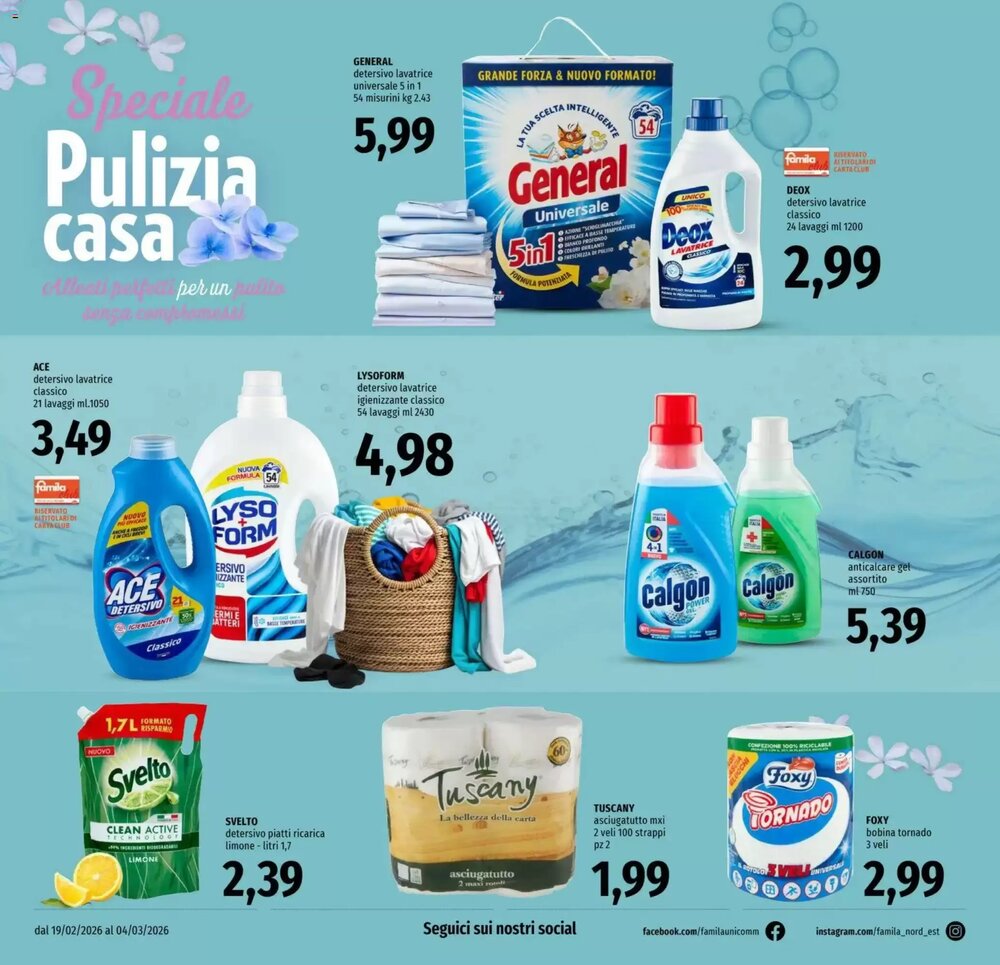 Volantino promozionale Famila  valide dal 19/02/2026 - Pagina 22.