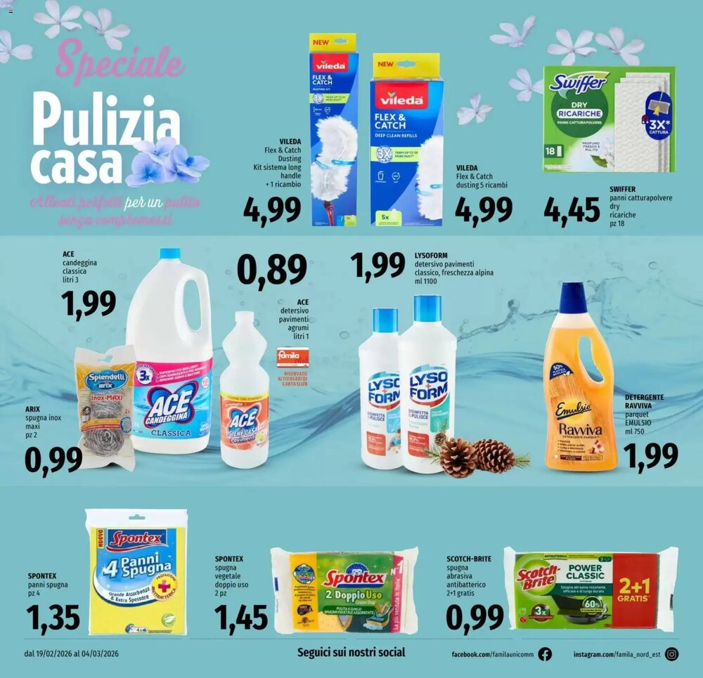 Volantino promozionale Famila  valide dal 19/02/2026 - Pagina 24.