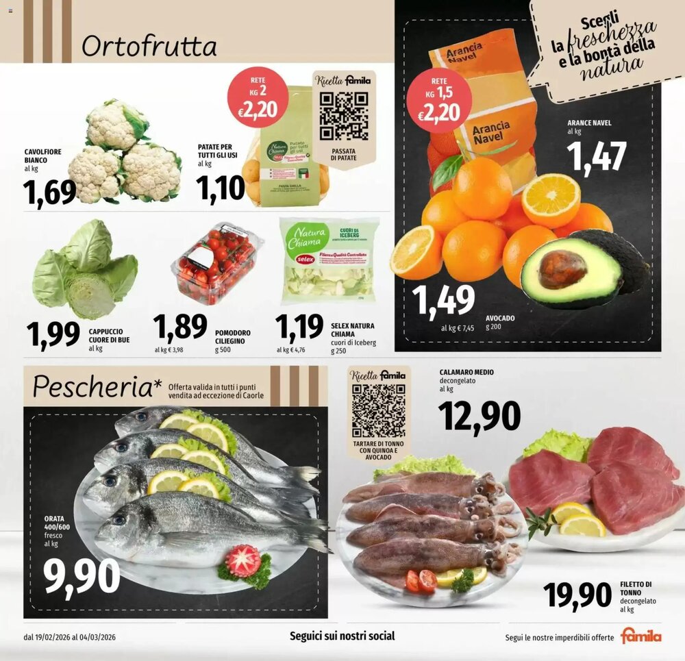 Volantino promozionale Famila  valide dal 19/02/2026 - Pagina 3.