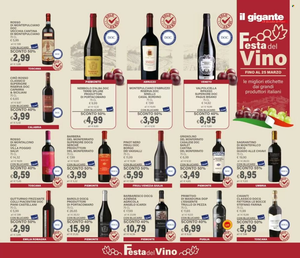 Volantino promozionale Il Gigante  valide dal 19/02/2026 - Pagina 1.