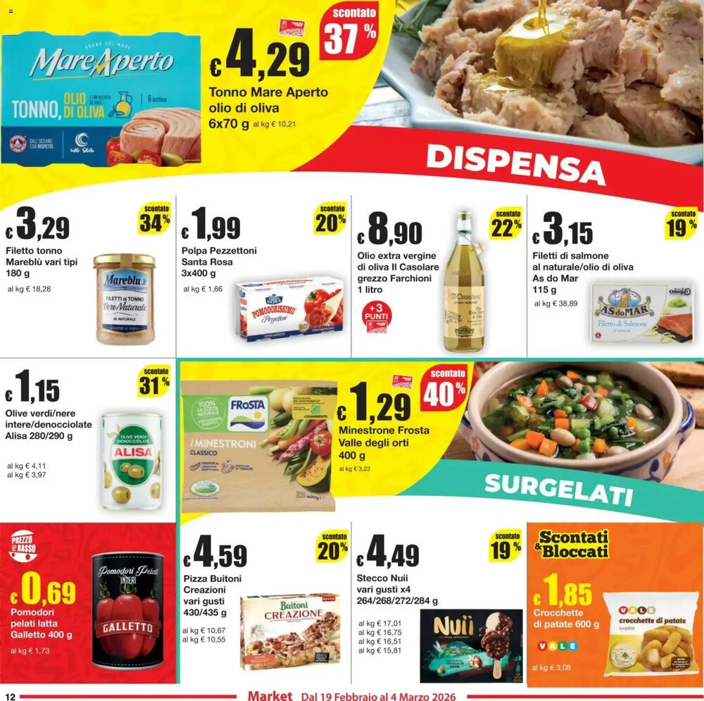 Volantino promozionale Sì con te  valide dal 19/02/2026 - Pagina 12.