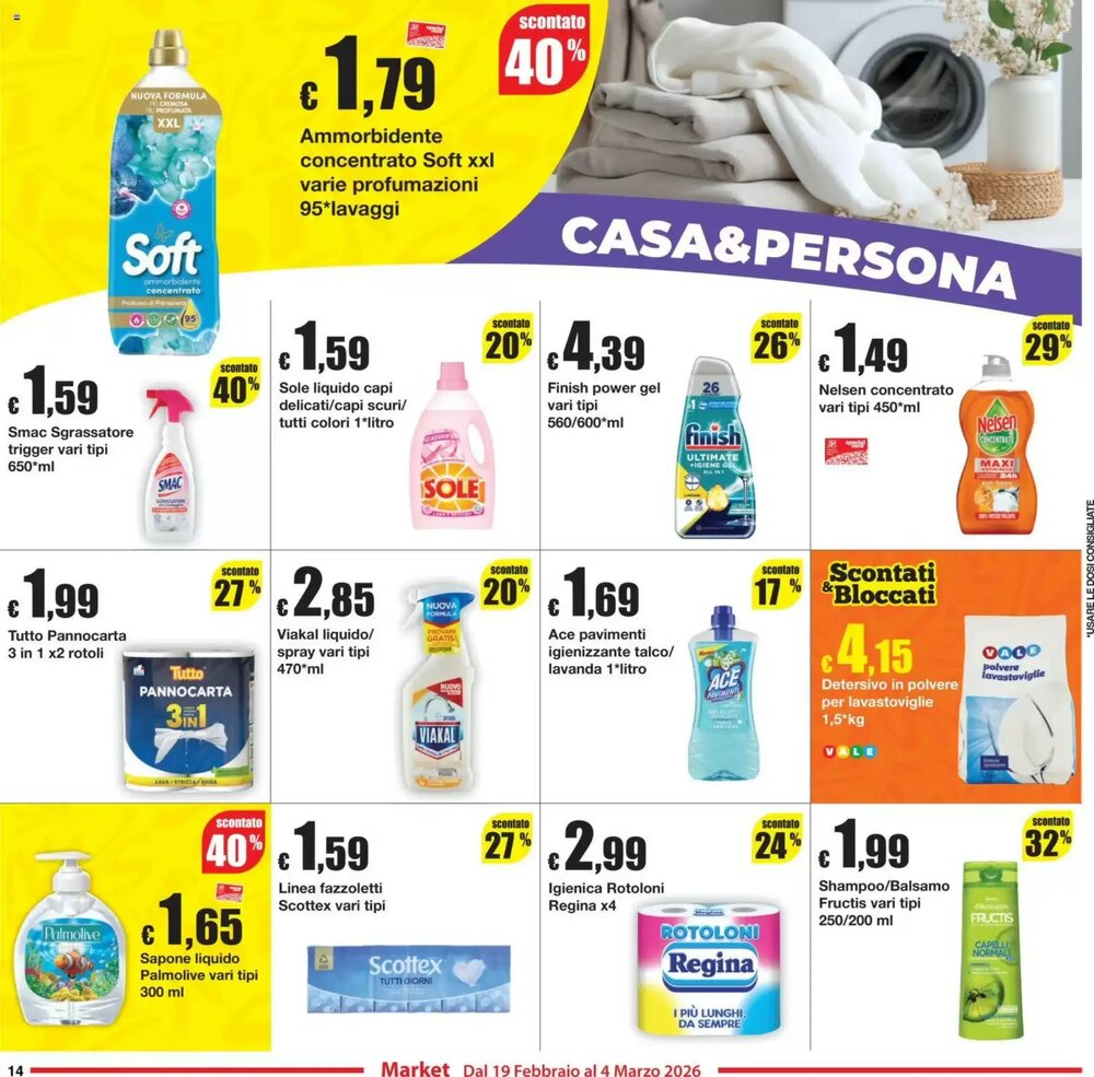 Volantino promozionale Sì con te  valide dal 19/02/2026 - Pagina 14.