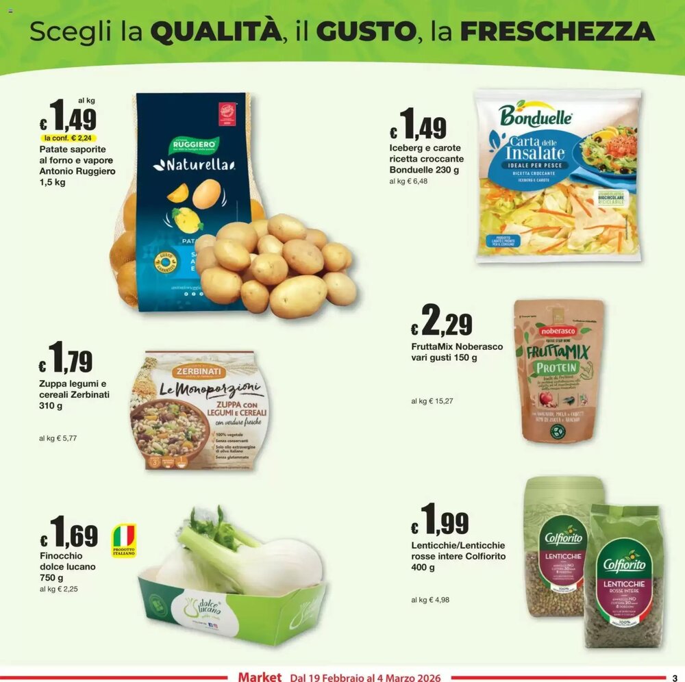 Volantino promozionale Sì con te  valide dal 19/02/2026 - Pagina 3.