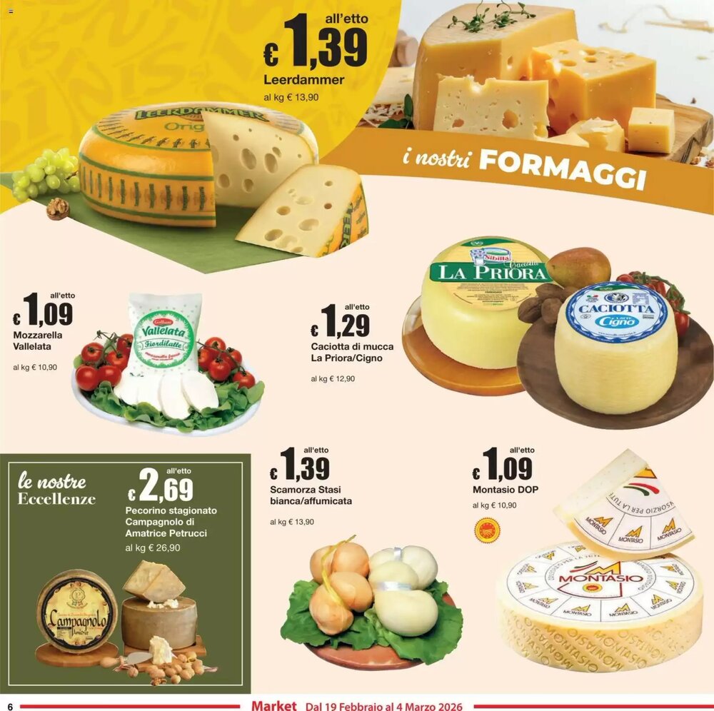 Volantino promozionale Sì con te  valide dal 19/02/2026 - Pagina 6.