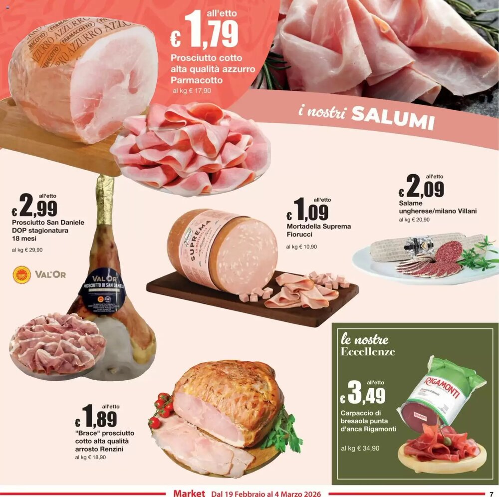 Volantino promozionale Sì con te  valide dal 19/02/2026 - Pagina 7.