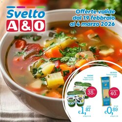 Volantino promozionale A&o  valide dal 19/02/2026
