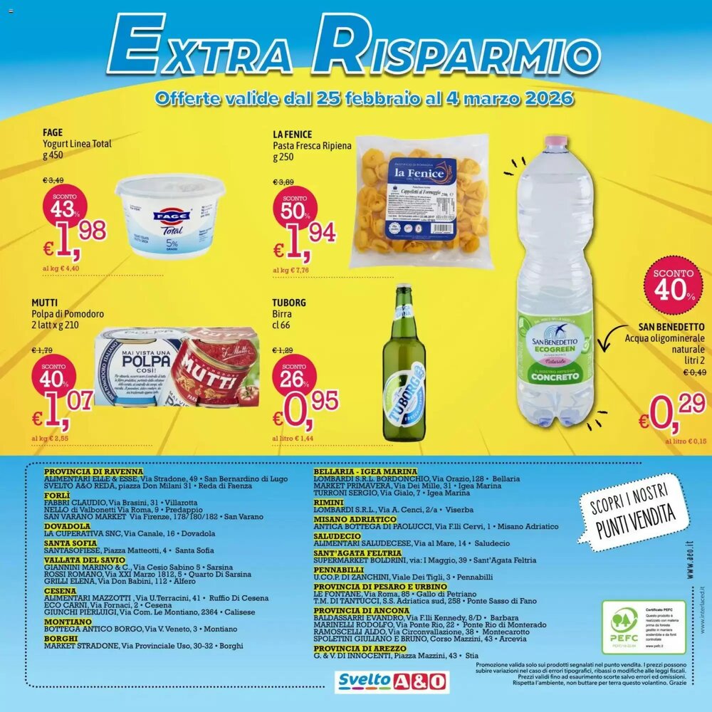 Volantino promozionale A&o  valide dal 19/02/2026 - Pagina 8.
