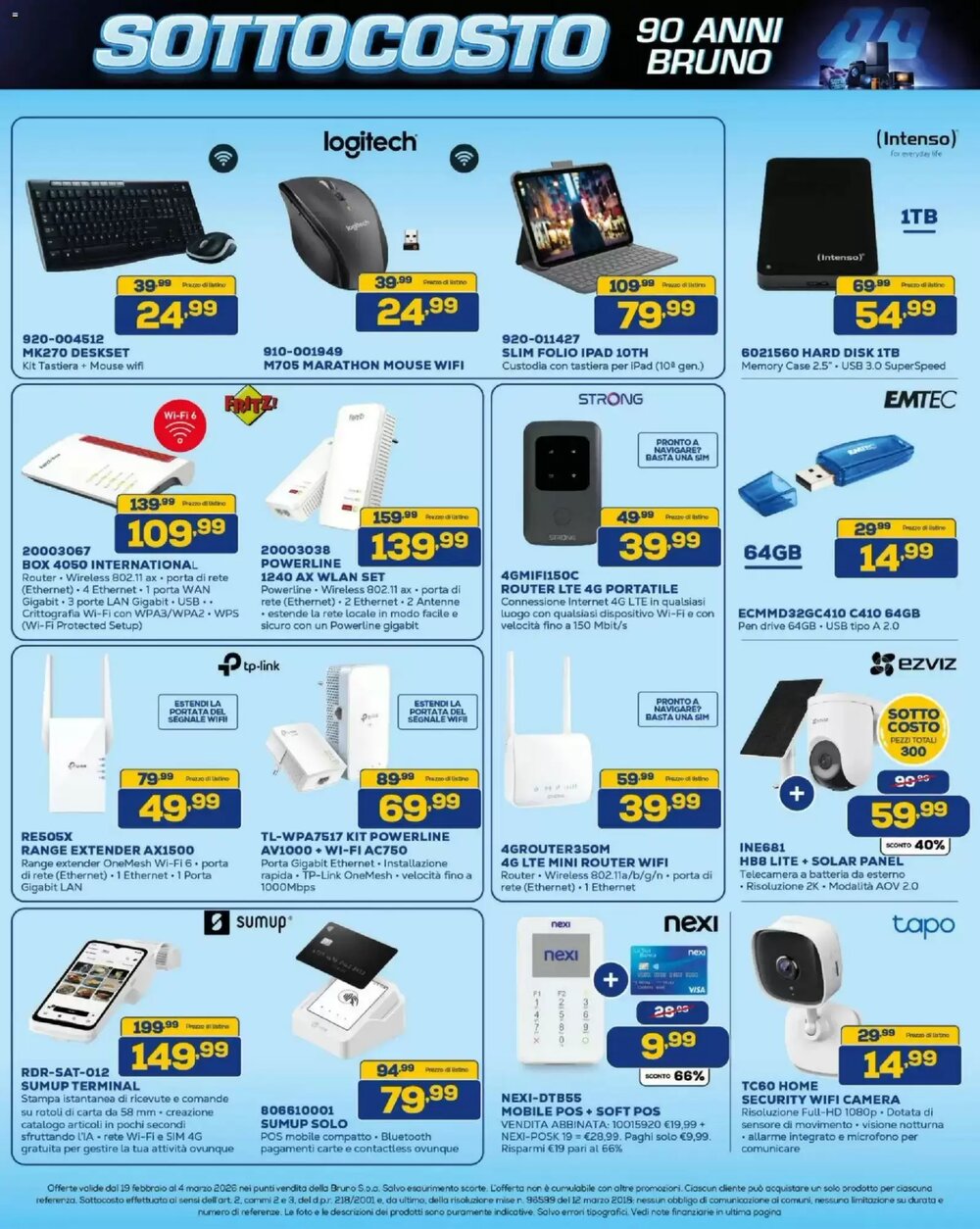 Volantino promozionale Euronics Bruno  valide dal 19/02/2026 - Pagina 11.