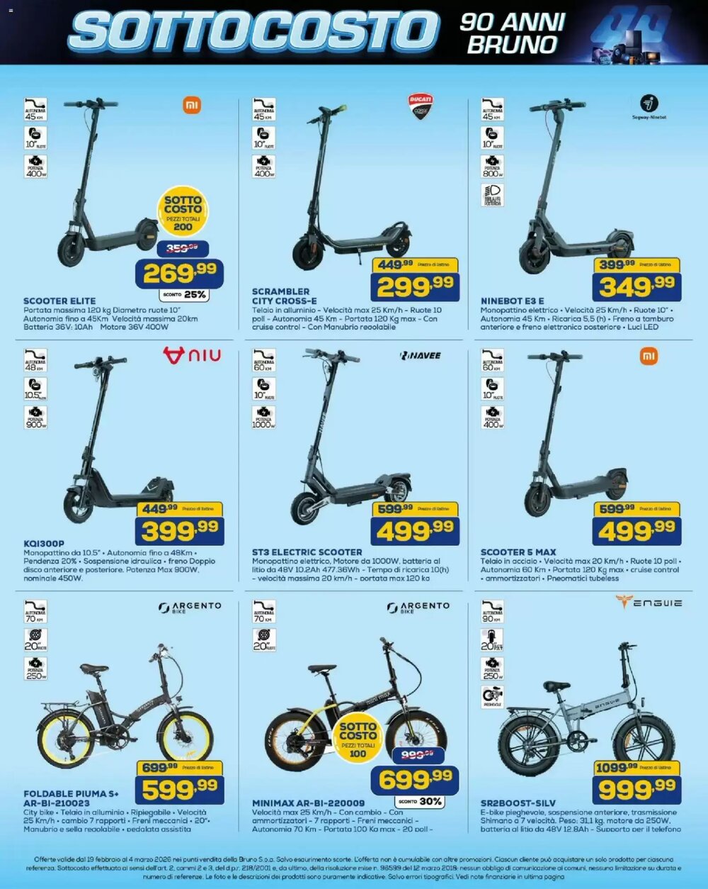 Volantino promozionale Euronics Bruno  valide dal 19/02/2026 - Pagina 13.