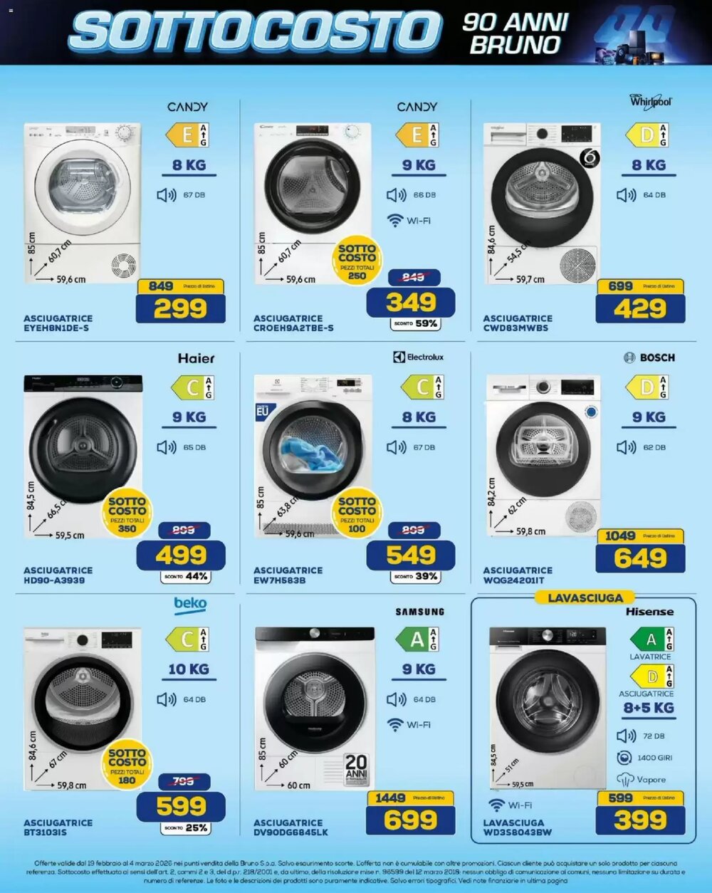 Volantino promozionale Euronics Bruno  valide dal 19/02/2026 - Pagina 15.