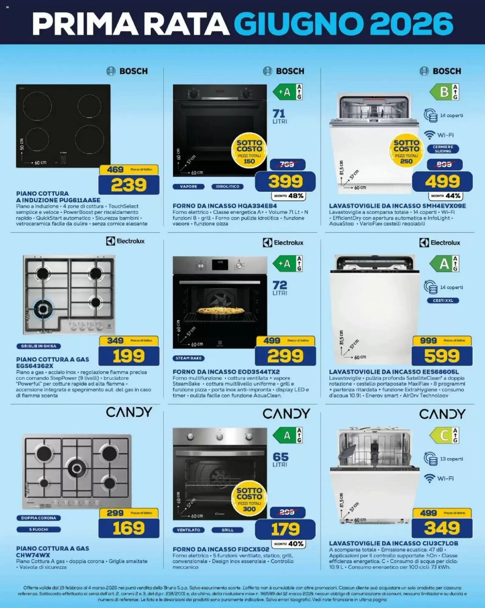 Volantino promozionale Euronics Bruno  valide dal 19/02/2026 - Pagina 18.