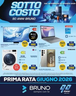 Volantino promozionale Euronics Bruno  valide dal 19/02/2026