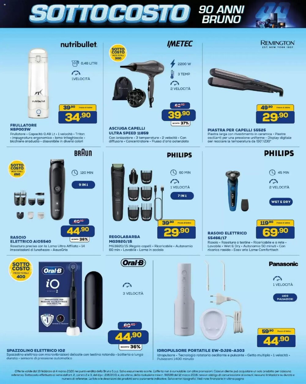 Volantino promozionale Euronics Bruno  valide dal 19/02/2026 - Pagina 29.