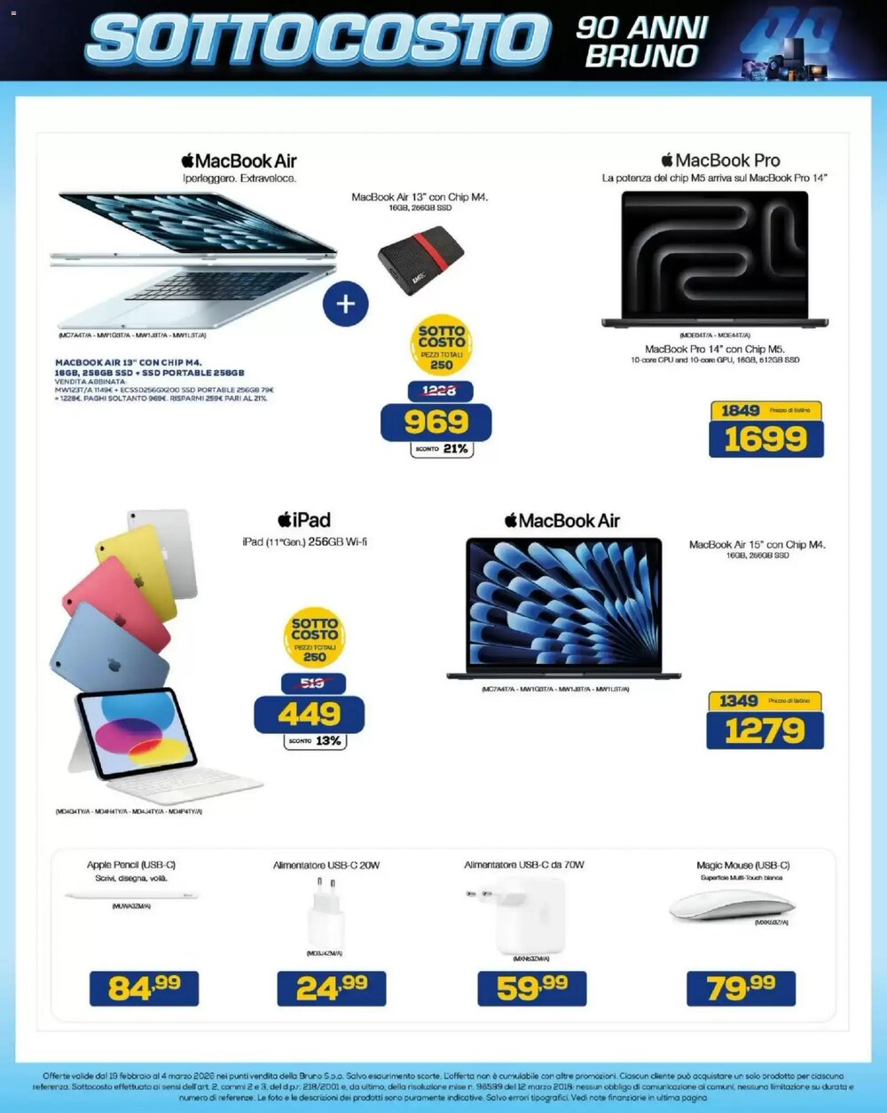 Volantino promozionale Euronics Bruno  valide dal 19/02/2026 - Pagina 7.