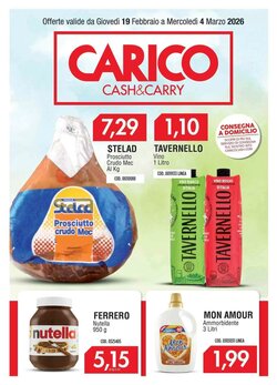 Volantino promozionale Carico Cash & Carry  valide dal 19/02/2026