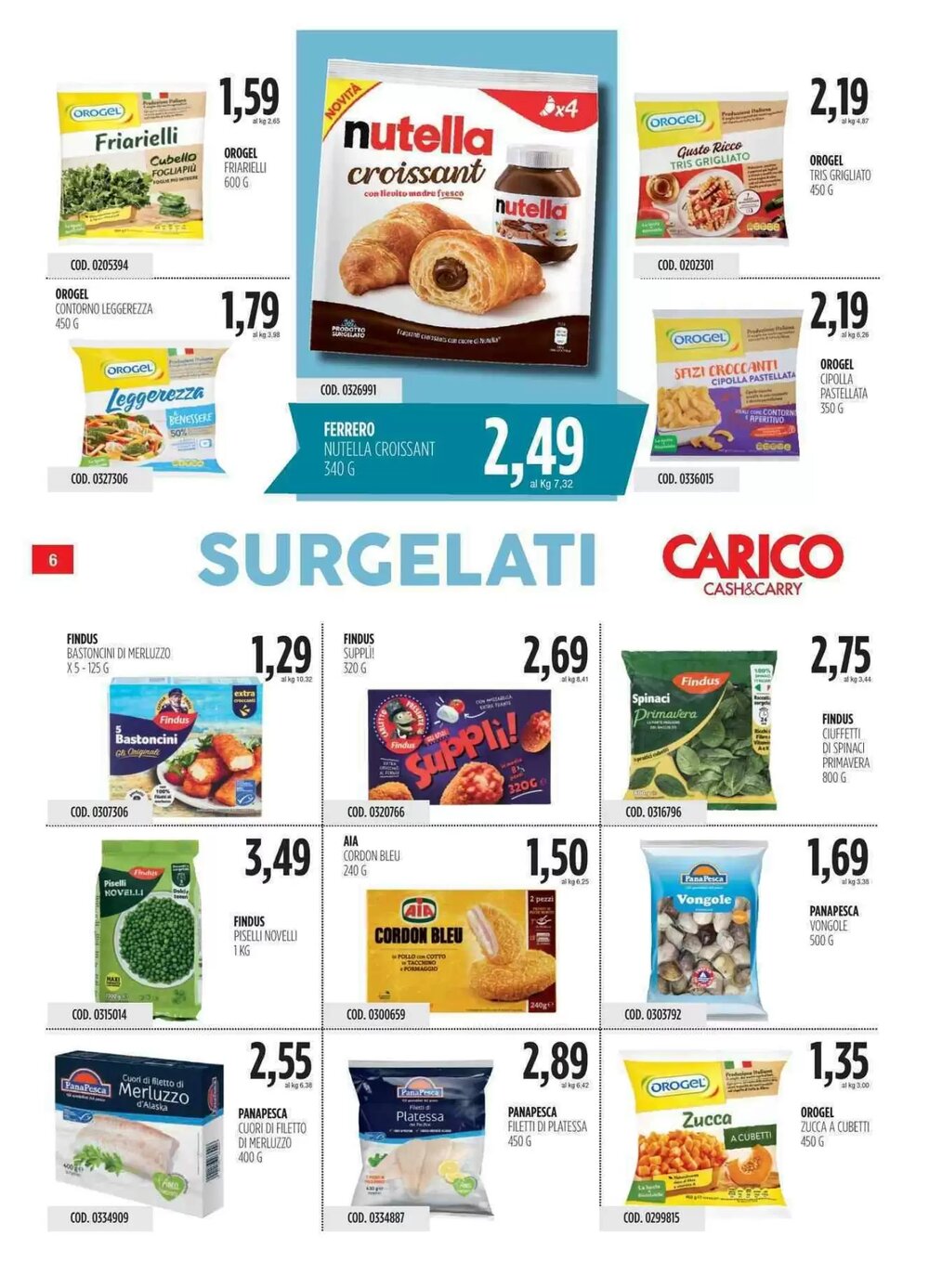 Volantino promozionale Carico Cash & Carry  valide dal 19/02/2026 - Pagina 6.