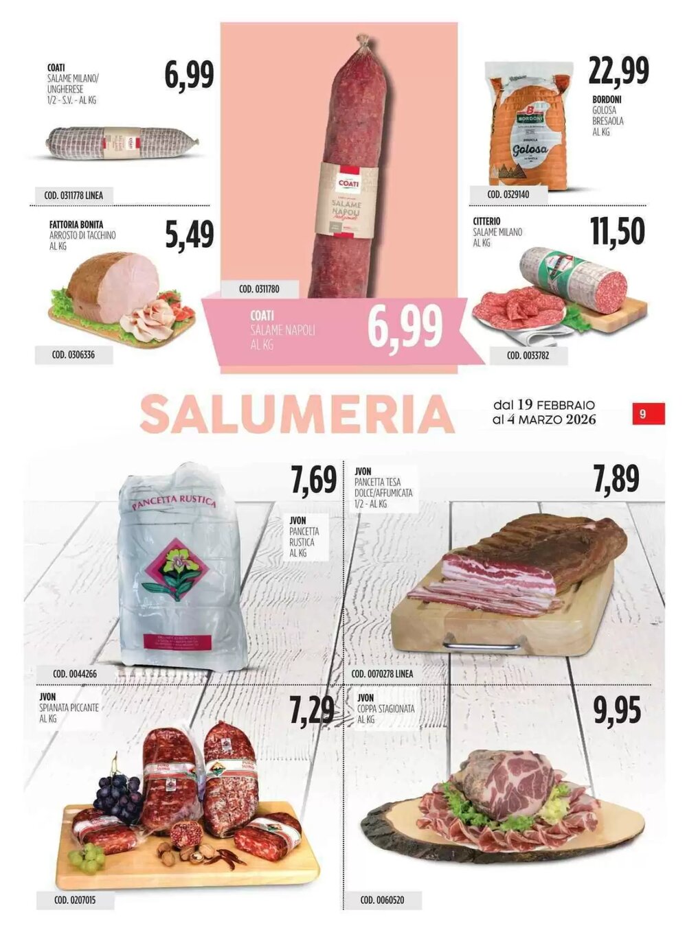 Volantino promozionale Carico Cash & Carry  valide dal 19/02/2026 - Pagina 9.