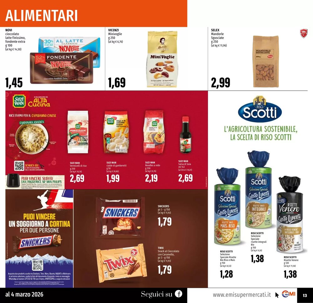 Volantino promozionale Emi Supermercati  valide dal 19/02/2026 - Pagina 13.