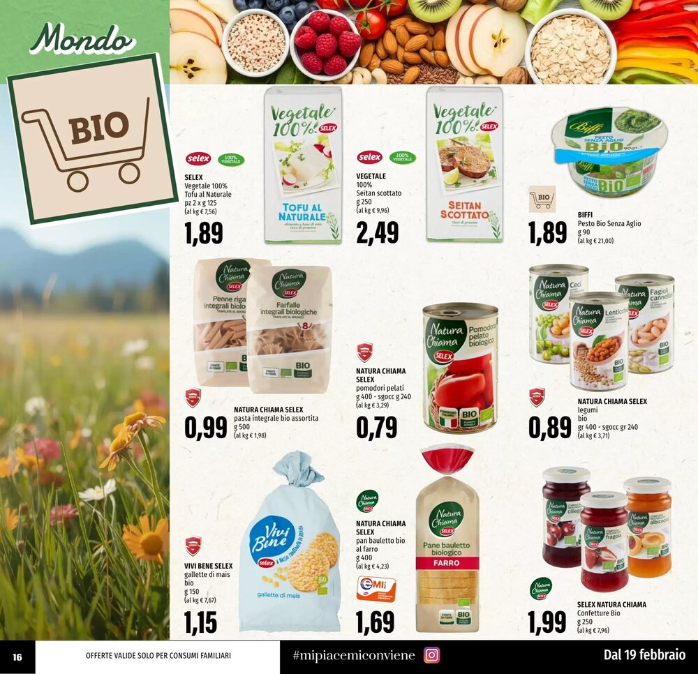 Volantino promozionale Emi Supermercati  valide dal 19/02/2026 - Pagina 16.