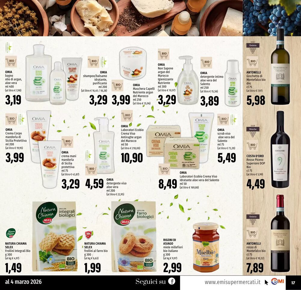 Volantino promozionale Emi Supermercati  valide dal 19/02/2026 - Pagina 17.