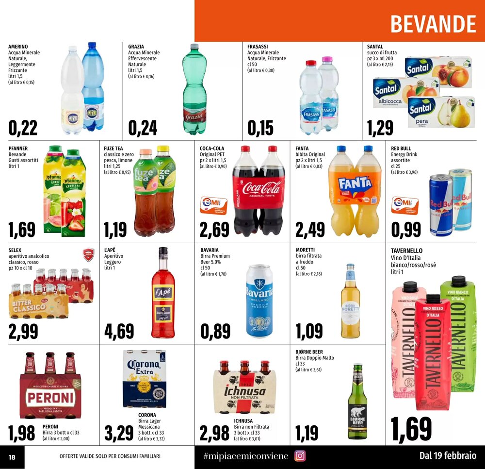 Volantino promozionale Emi Supermercati  valide dal 19/02/2026 - Pagina 18.