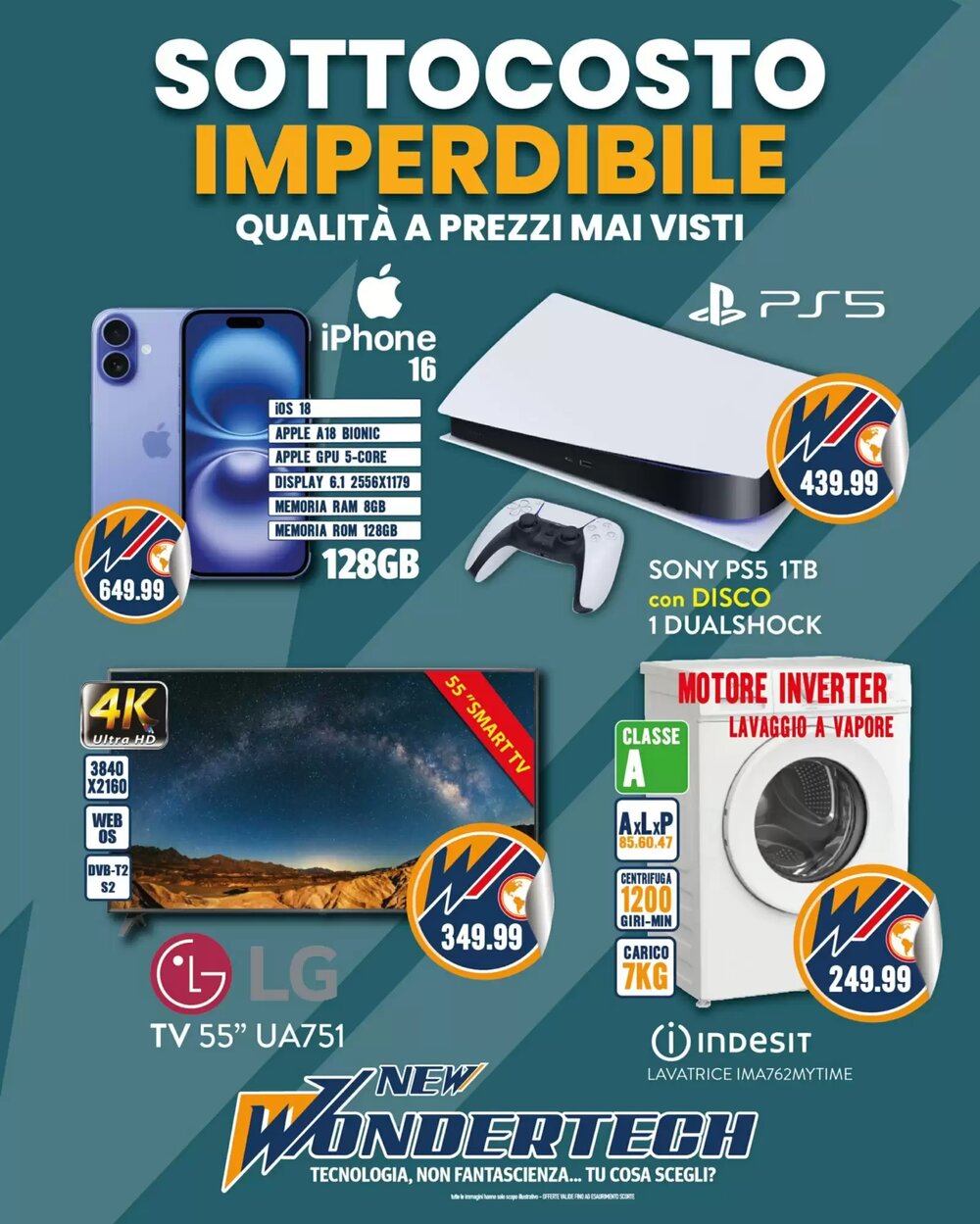 Volantino promozionale New Wondertech  valide dal 19/02/2026 - Pagina 1.