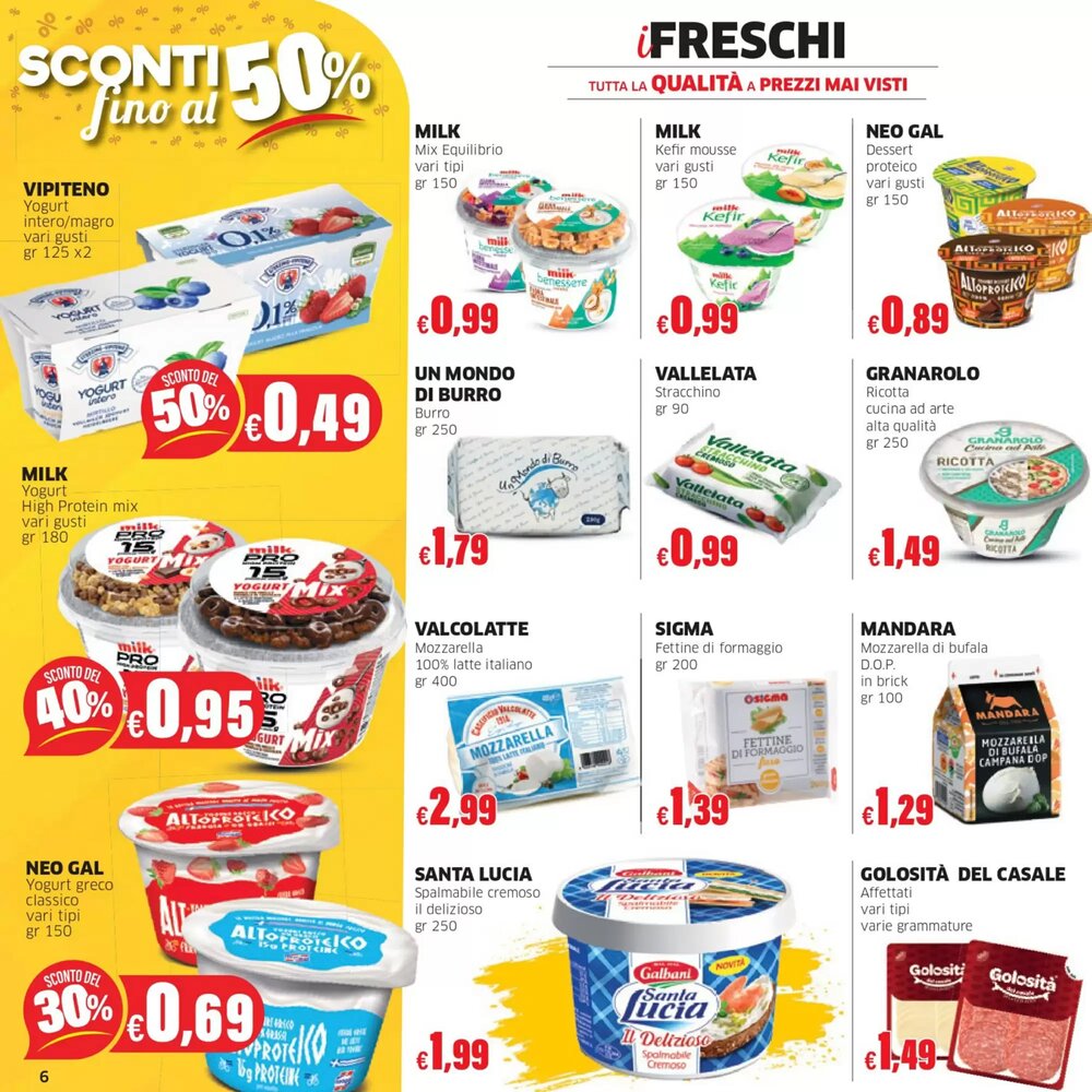 Volantino promozionale Mercati Alimentari  valide dal 19/02/2026 - Pagina 6.