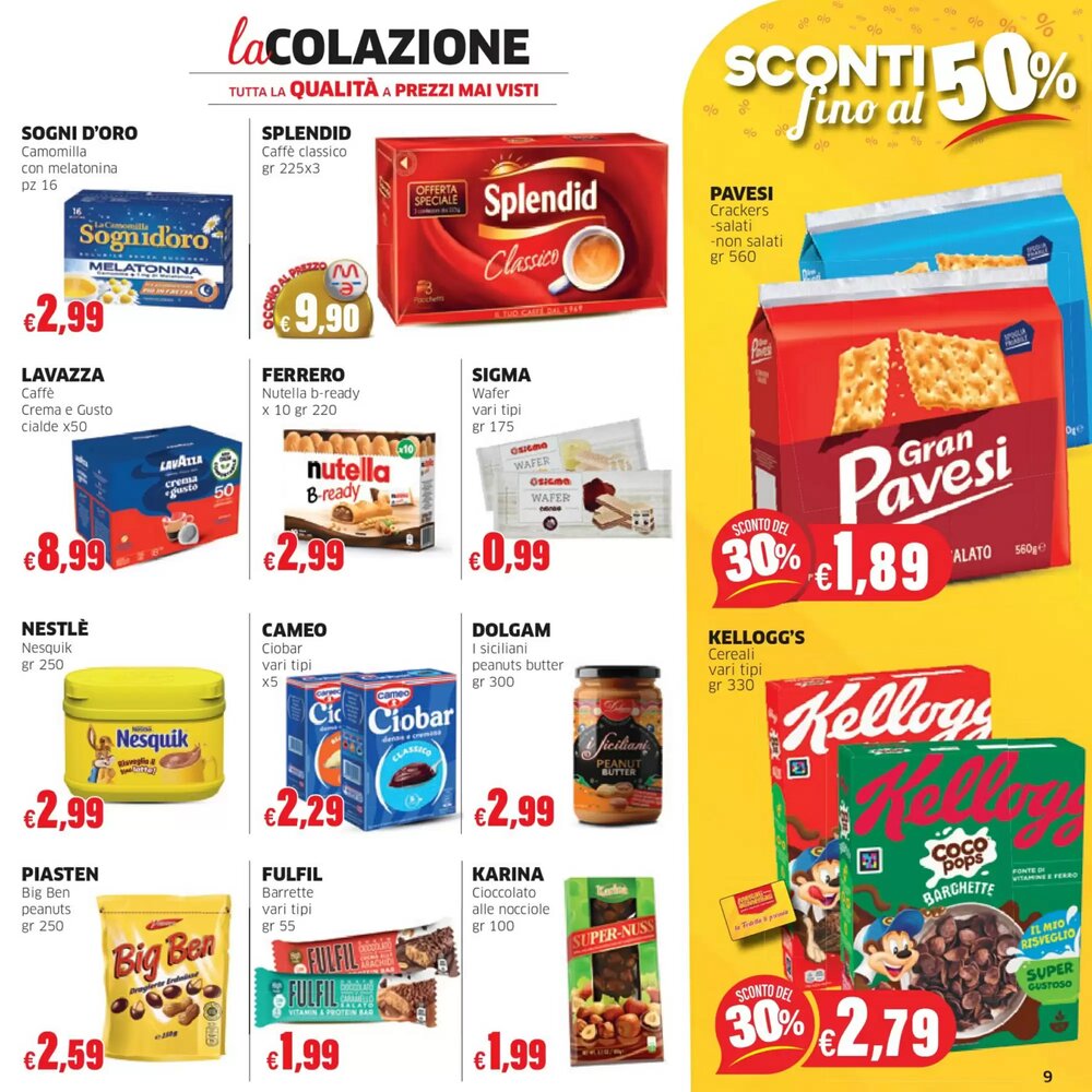 Volantino promozionale Mercati Alimentari  valide dal 19/02/2026 - Pagina 9.