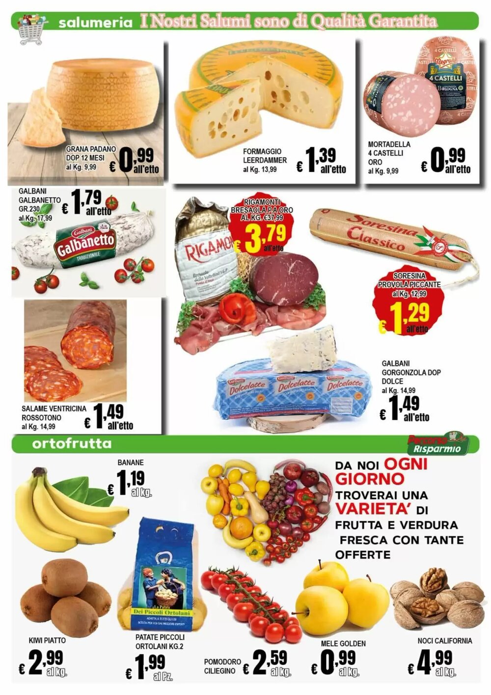 Volantino promozionale Risparmio Supermercati  valide dal 19/02/2026 - Pagina 4.