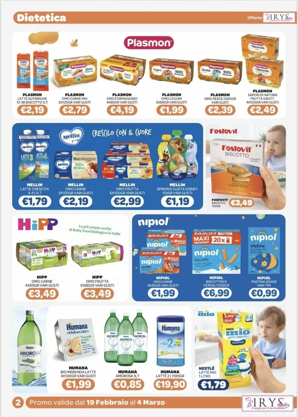 Volantino promozionale Irys  valide dal 19/02/2026 - Pagina 2.
