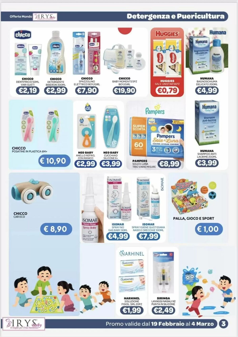 Volantino promozionale Irys  valide dal 19/02/2026 - Pagina 3.