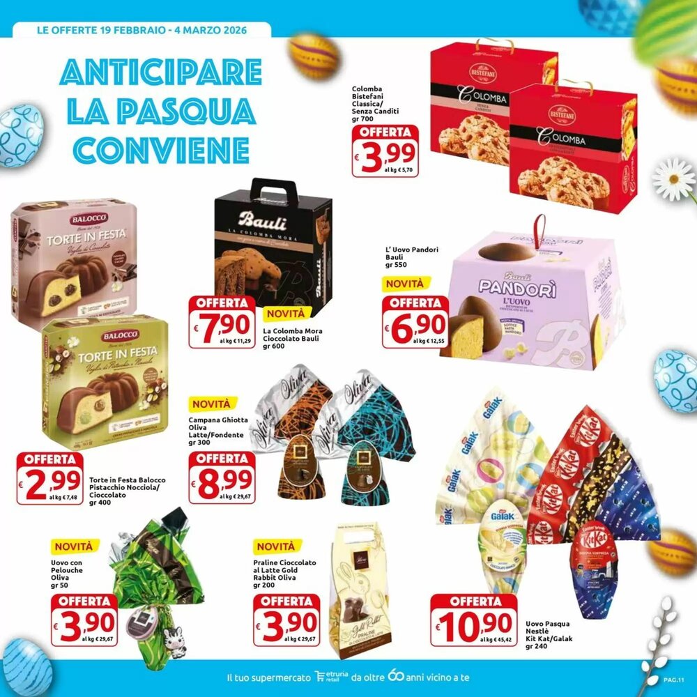 Volantino promozionale Carrefour Market  valide dal 19/02/2026 - Pagina 11.
