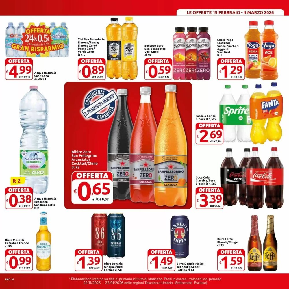 Volantino promozionale Carrefour Market  valide dal 19/02/2026 - Pagina 16.