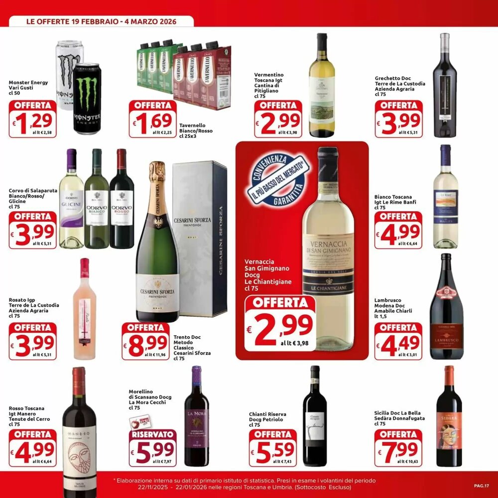 Volantino promozionale Carrefour Market  valide dal 19/02/2026 - Pagina 17.